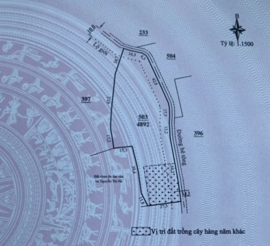 4892m2 dat xa me linh